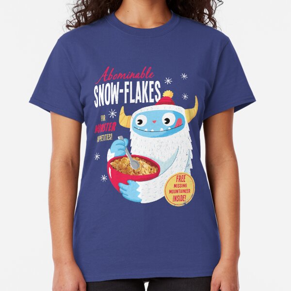 Abominable Snowflakes Classic T-Shirt