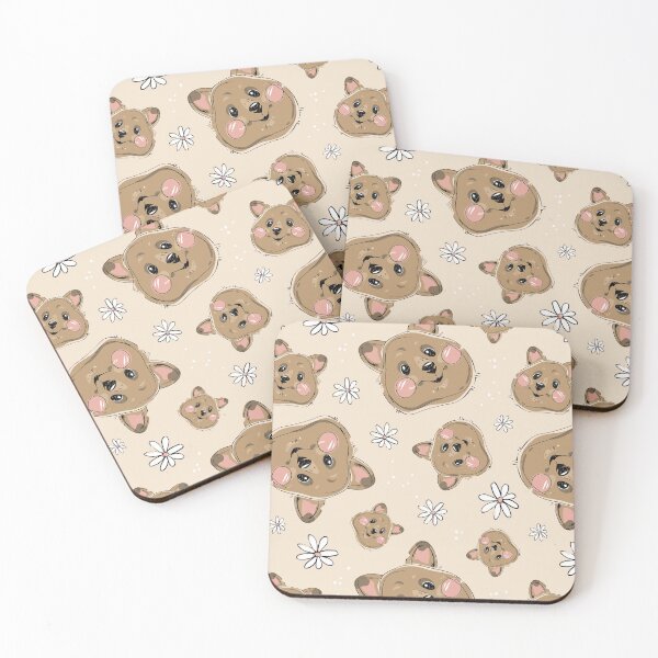 Item preview, Happy Quokka Pattern 1 designed and sold by art-by-gui.