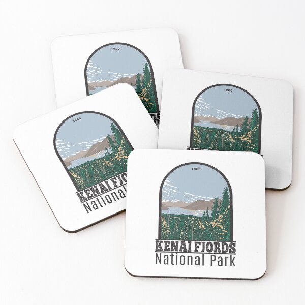 Item preview, Kenai Fjords National Park Skilake Lake Alaska designed and sold by KrisSidDesigns.