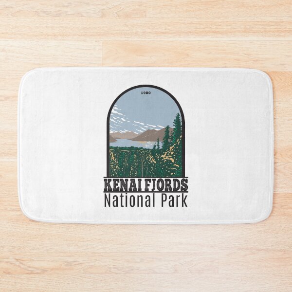 Item preview, Kenai Fjords National Park Skilake Lake Alaska designed and sold by KrisSidDesigns.