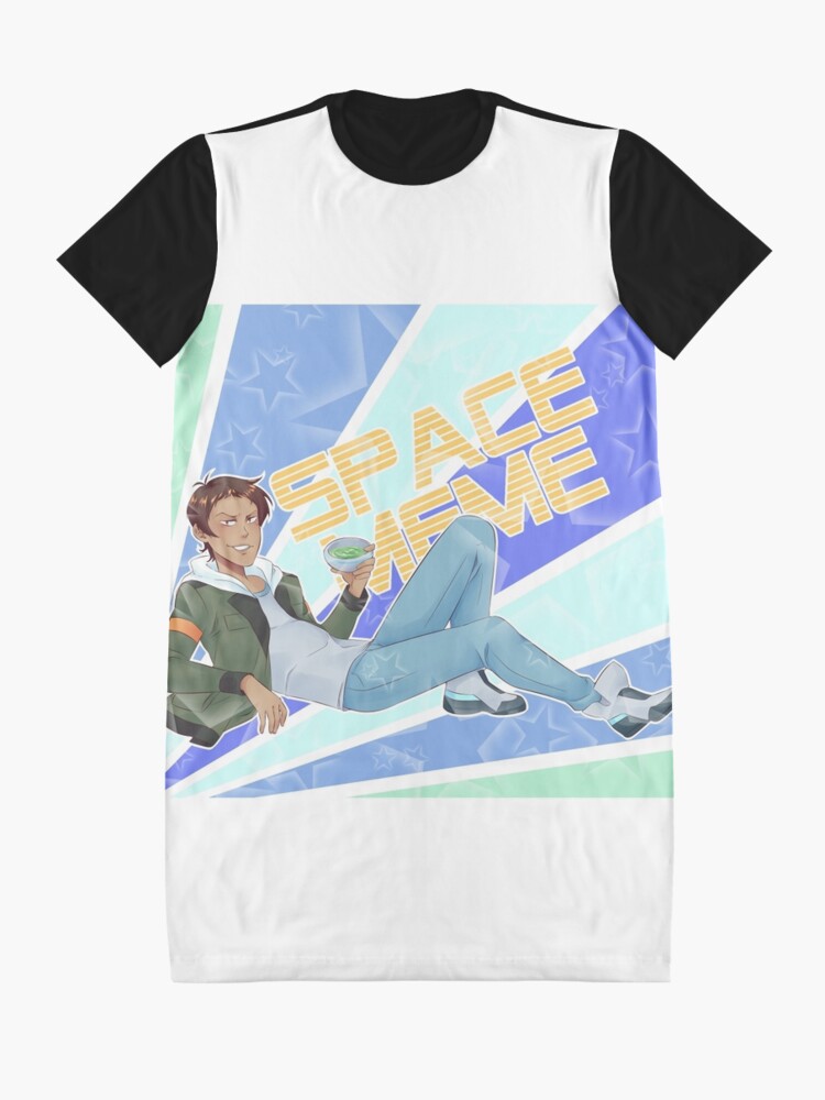 Alternate view of Lance Voltron legendary defender 2 Graphic T-Shirt Dress