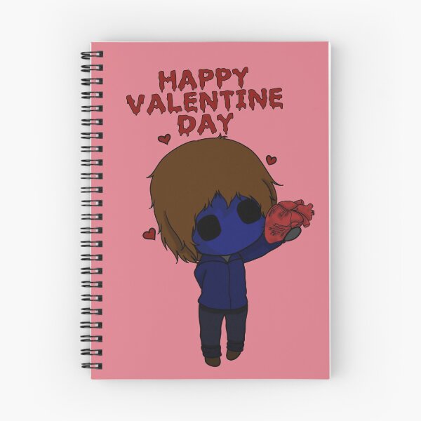 Item preview, Eyeless Jack Valentines Day Chibi designed and sold by EveryCuteThings.