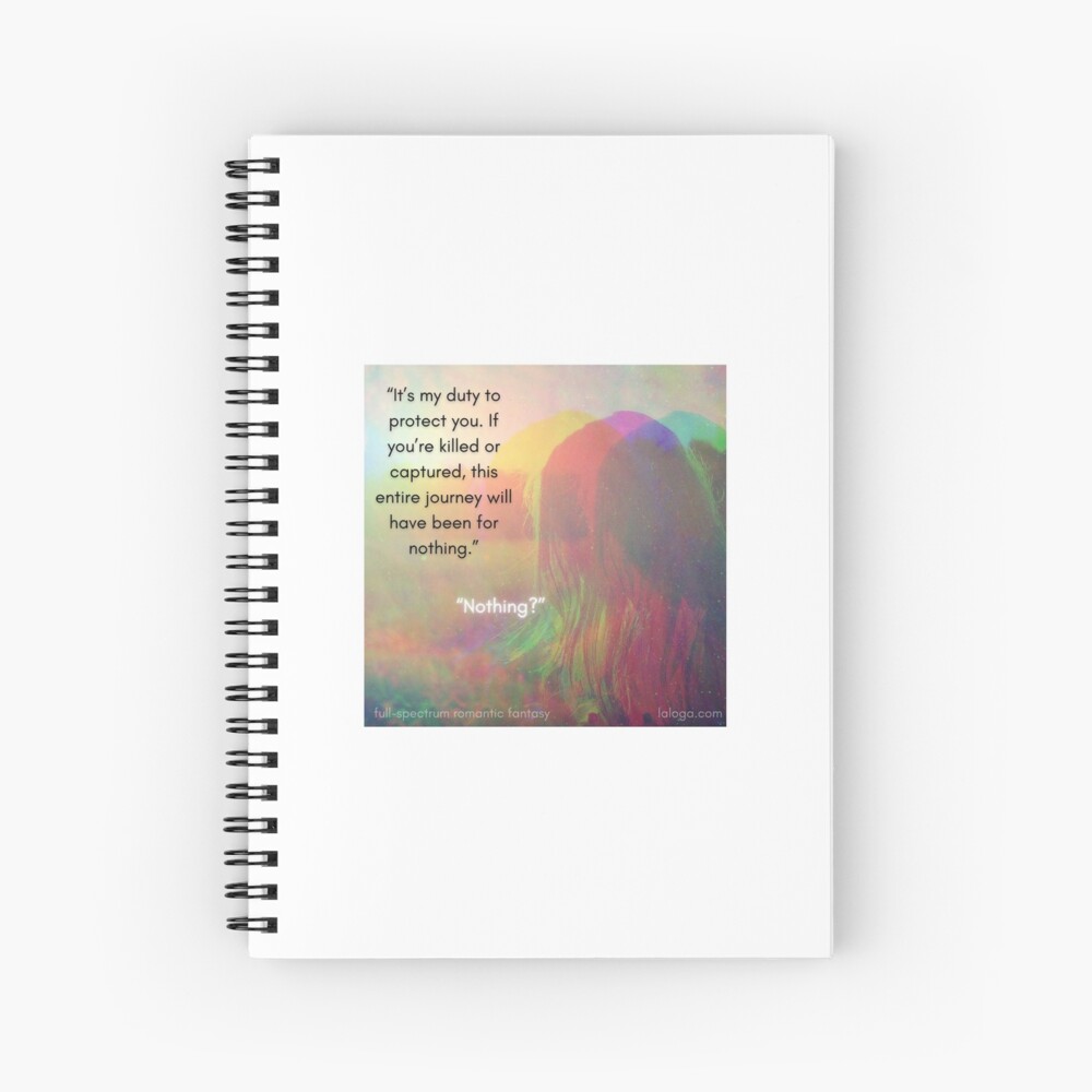 Item preview, Spiral Notebook designed and sold by laloga.
