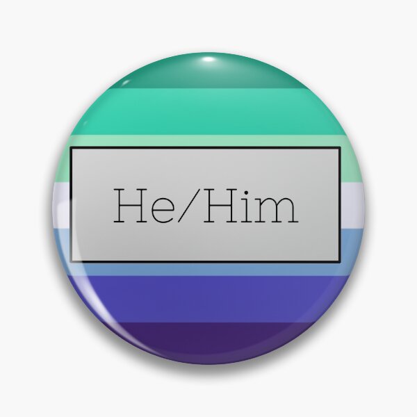 Item preview, He/Him Gay Flag designed and sold by Critters-Corner.