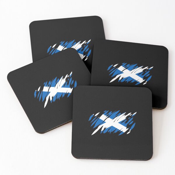 Item preview, Ripped Scotland Flag designed and sold by TwistedEarth.