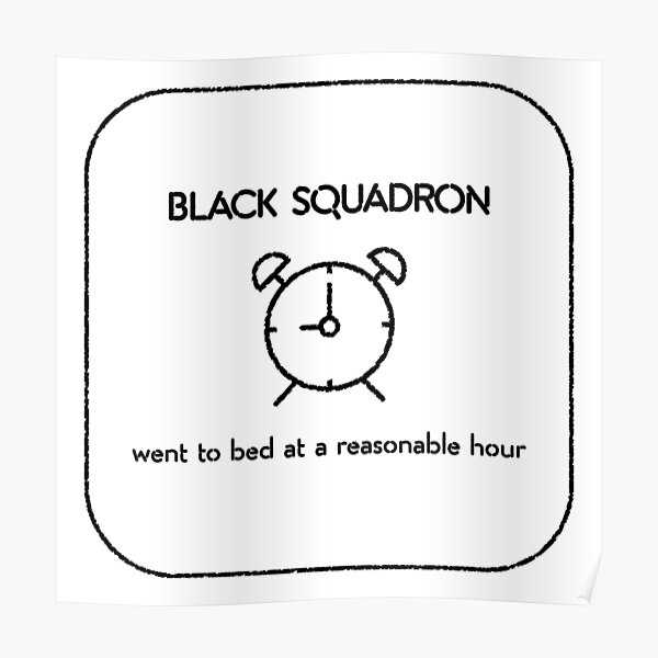 Black squadron Poster