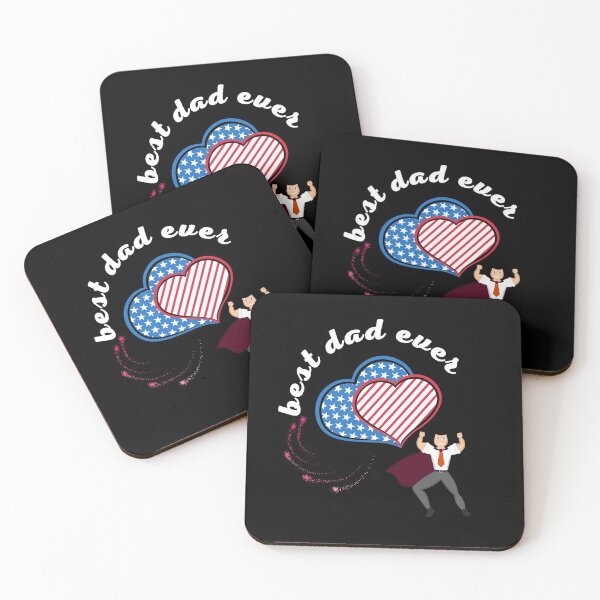 Item preview, Best Dad Ever With Us American Flag designed and sold by Totalove.