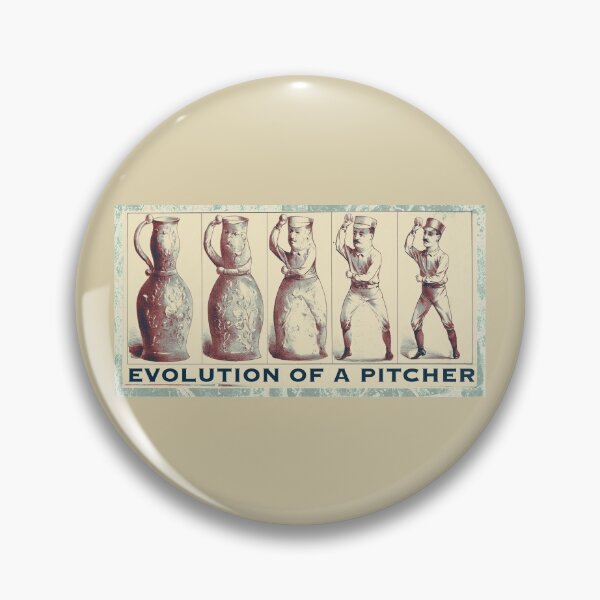 Artikelvorschau, Evolution Of A Baseball Pitcher | Vintage entworfen und verkauft von Petra Becker.