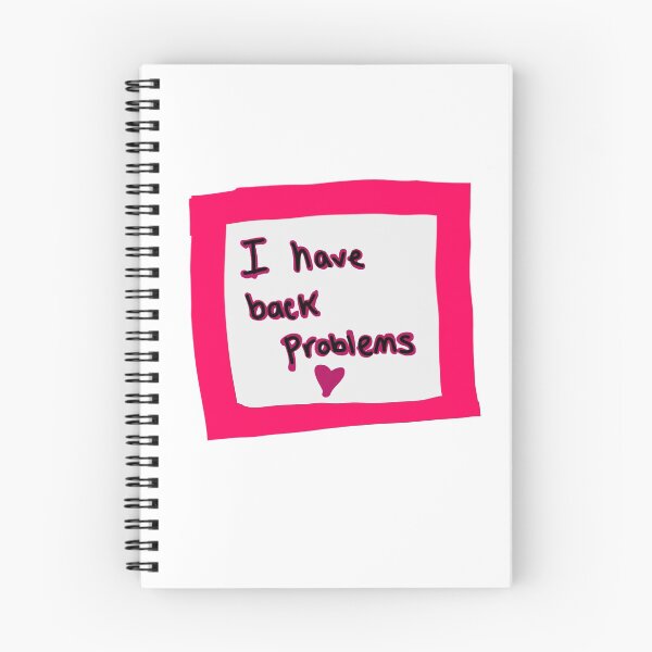 Item preview, i have back problems  designed and sold by mariakart3.