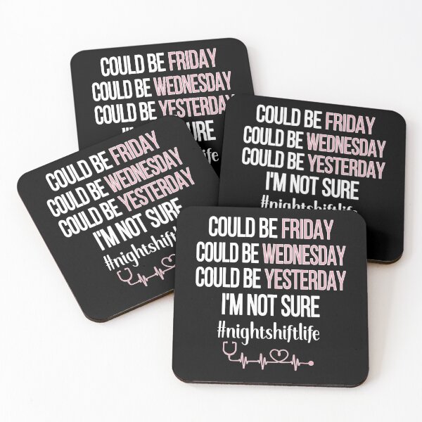 Item preview, Night Shift Nurse Week Night Shift Nursing Funny designed and sold by Pukiart.