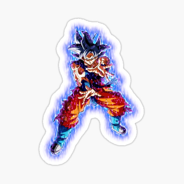 Dragon Ball Sticker Super Sayajin 4 Goku Hero Anime Decal Phone Guitar  Laptop