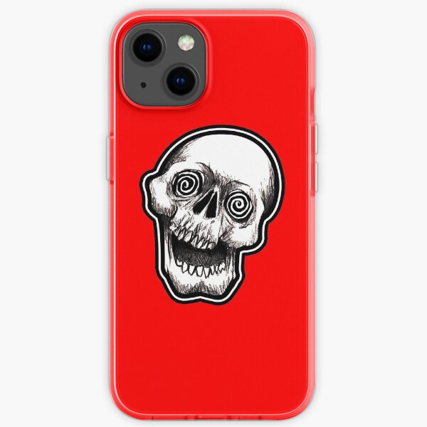 Hypnotic Skull iPhone Soft Case