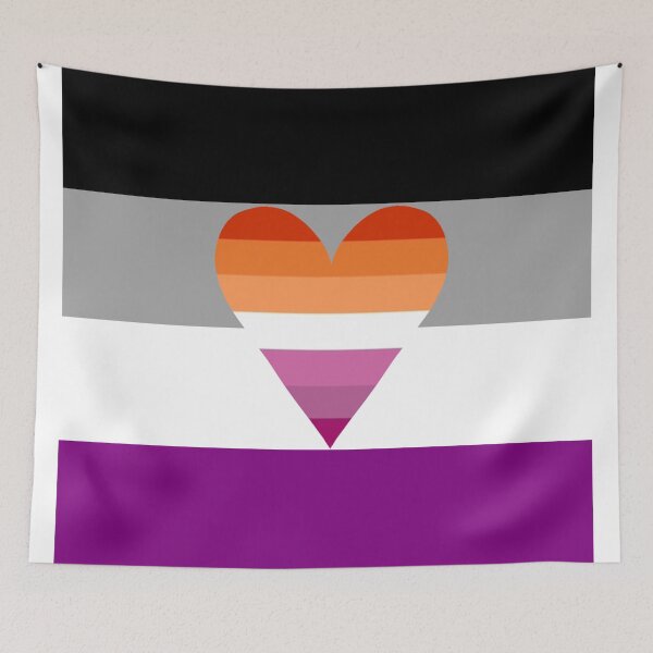Item preview, Asexual Lesbian Pride Flag designed and sold by allykat150.