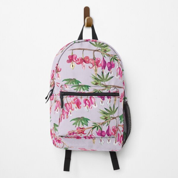 Item preview, Pink Bleeding hearts, vintage flowers, watercolor designed and sold by IngaDesign.
