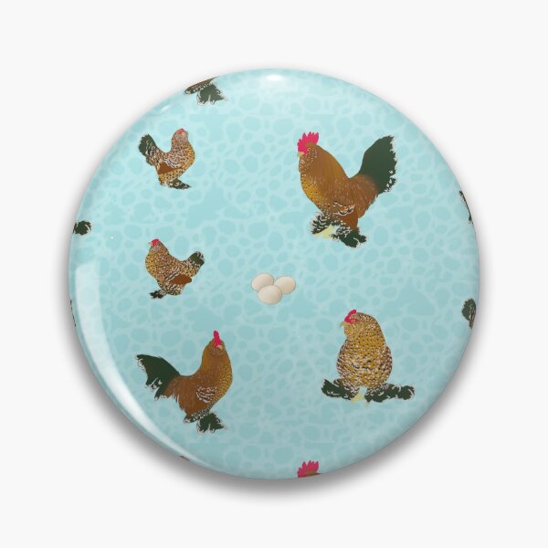 Item preview, Belgian D'Uccle Pattern Blue designed and sold by Ashley Gagnon.