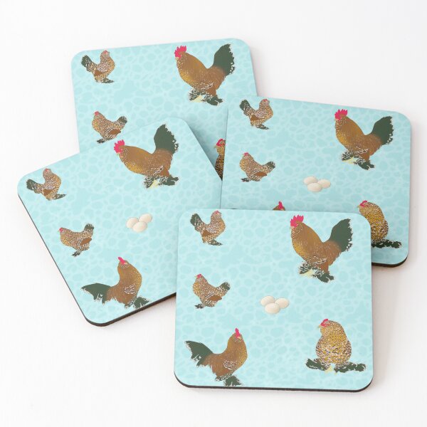 Item preview, Belgian D'Uccle Pattern Blue designed and sold by Ashley Gagnon.