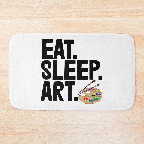 Item preview, Eat. Sleep. Art. Color Palette designed and sold by Bendthetrend.