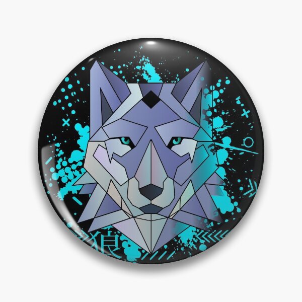 Item preview, Wolf Polygon Poly Triangle Tattoo Wolves Japanese Graphic Design designed and sold by brunsch-print.