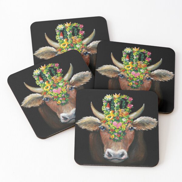 Item preview, Vacation in the mountains: Kranz-Kuh designed and sold by Anna Karina Birkenstock.