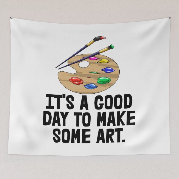 Item preview, It's a Good Day to Make Some Art Color Palette designed and sold by Bendthetrend.
