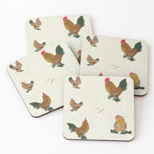 Item preview, Belgian D'Uccle Pattern Cream designed and sold by Ashley Gagnon.