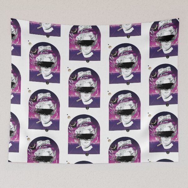 Item preview, Vapor Wave Abstract Head Artwork designed and sold by art-fox.