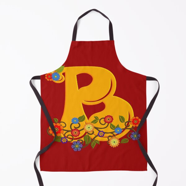 Artikelvorschau, Monogramm B Persönlicher benutzerdefinierter Name Blumenmuster entworfen und verkauft von Alondra.