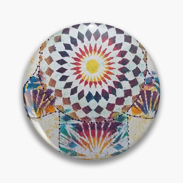 Item preview, Psychedelic Hamsa by Harriette Knight designed and sold by harrietteknight.