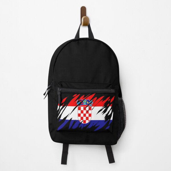 Item preview, Ripped Croatia Flag designed and sold by TwistedEarth.