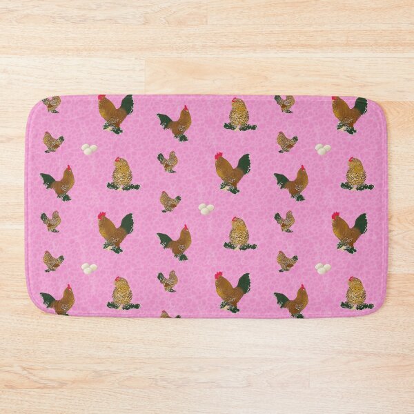 Item preview, Belgian D'Uccle Pattern Pink designed and sold by Ashley Gagnon.
