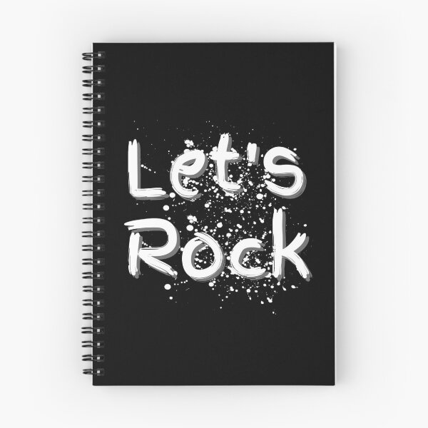 Aperçu de l'œuvre Let's Rock Musique Splat créée et vendue par Ever-Shop.