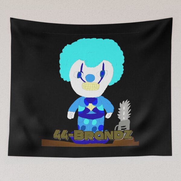 Item preview, BLUE AFRO CLOWN BRANDZ designed and sold by 44ROYALTYKING.