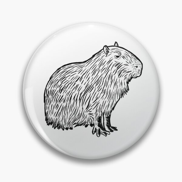 Item preview, Not impressed capybara designed and sold by rimartins.