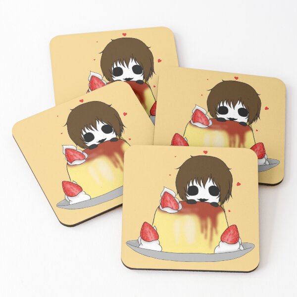 Item preview, Creepypasta Masky food chibi designed and sold by EveryCuteThings.
