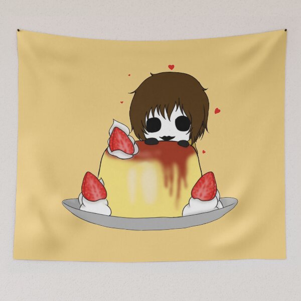 Item preview, Creepypasta Masky food chibi designed and sold by EveryCuteThings.