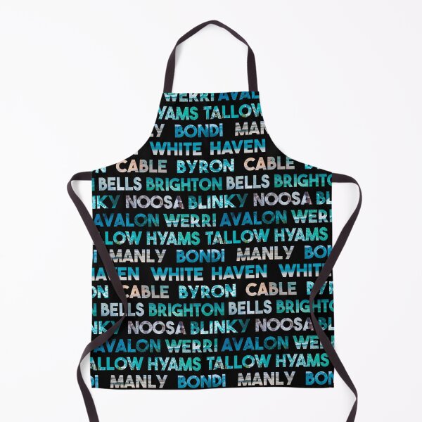 Item preview, Australian Beaches Word Collage designed and sold by EE-Gustaf.