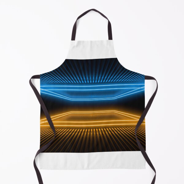 Item preview, Sci Fy Neon Lamps In A Dark Corridor designed and sold by tatkhagata.