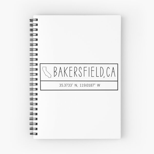 Item preview, Bakersfield California Coordinates designed and sold by Emily Designs.