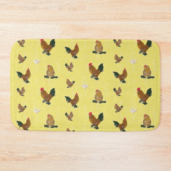 Item preview, Belgian D'Uccle Pattern Yellow designed and sold by Ashley Gagnon.