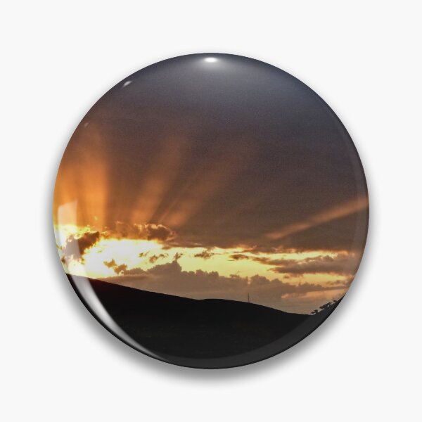 Item preview, Sunset Sun Beams Golden Clouds designed and sold by Anna Lemos.