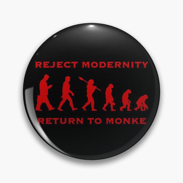 Item preview, Reject modernity, return to monke (2) designed and sold by DotorEaon.