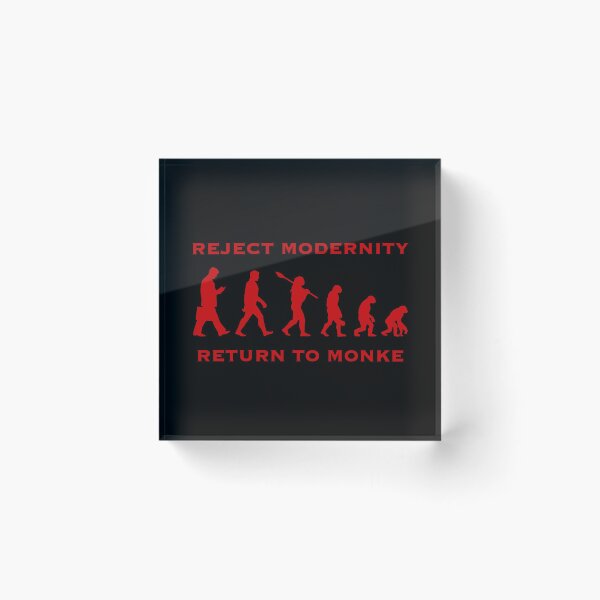 Item preview, Reject modernity, return to monke (2) designed and sold by DotorEaon.