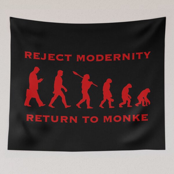 Item preview, Reject modernity, return to monke (2) designed and sold by DotorEaon.