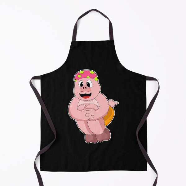 Artikelvorschau, Schwein beim Springen ins Wasser entworfen und verkauft von Snabdesign84.