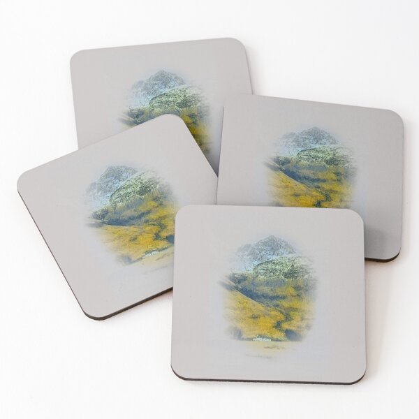 Item preview, Digital artwork Stob Coire nam Beith Glencoe Scotland designed and sold by Stravaigin.