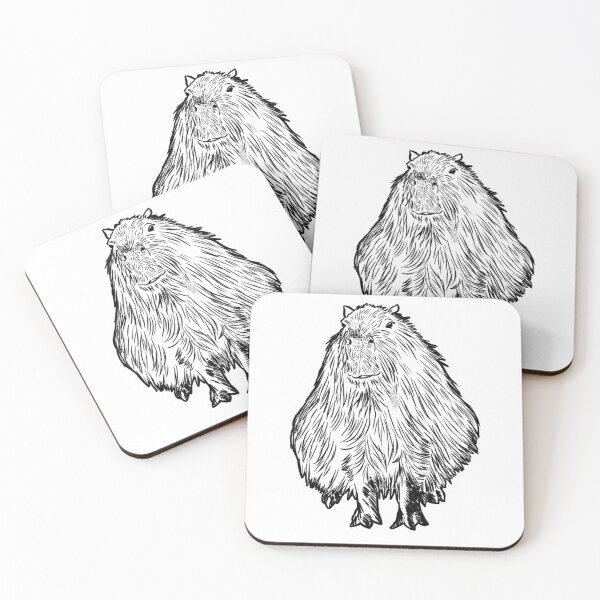 Item preview, Not impressed capybara III designed and sold by rimartins.