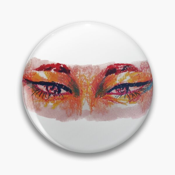 Artikelvorschau, Blauer Eyeliner Ölpastelle Malerei entworfen und verkauft von Solybowie.