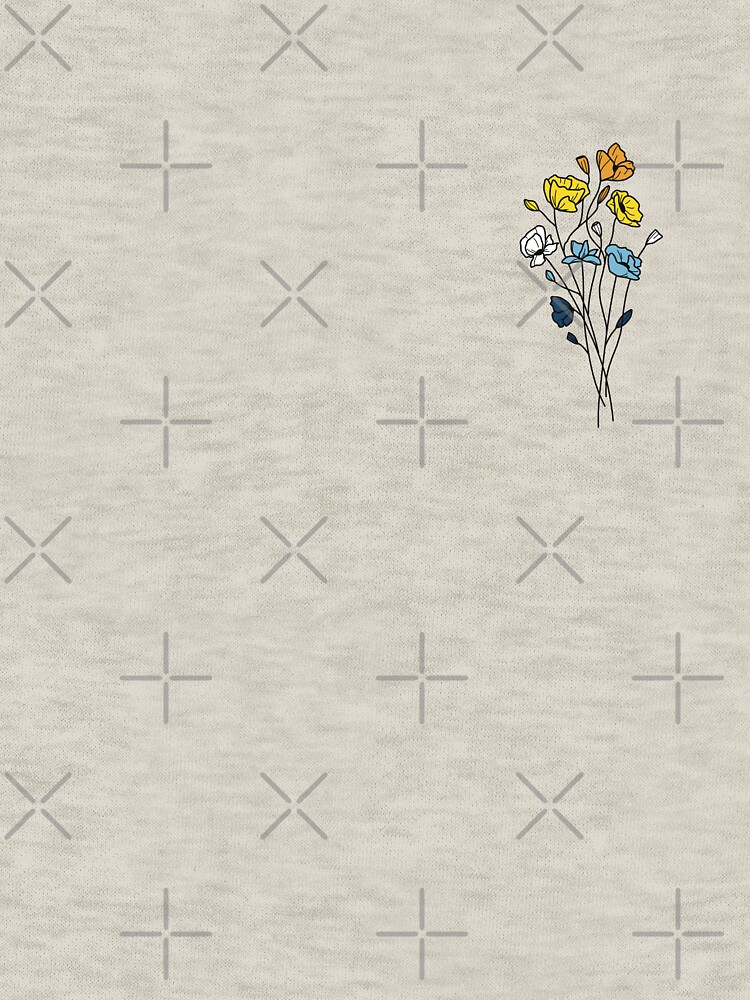 Thumbnail 7 von 7, Classic T-Shirt, dezente Aroace-Stolzblumen designt und verkauft von sunfloras.