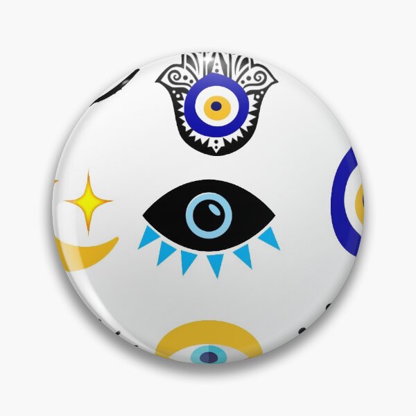 Item preview, arabic evil eye collage designed and sold by chirazbz.