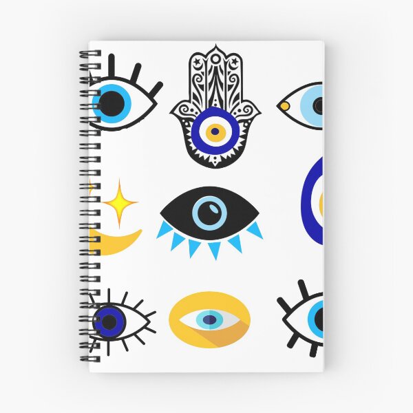 Item preview, arabic evil eye collage designed and sold by chirazbz.